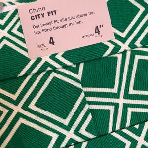 NWT Size 4 J. Crew Factory 4” Short
